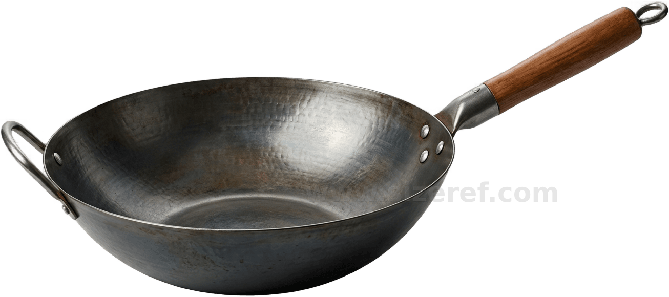 Wok size